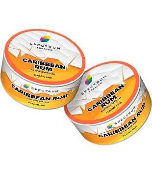 Табак Spectrum, 25гр "CARIBBEAN RUM / Пряный Карибский Ром"
